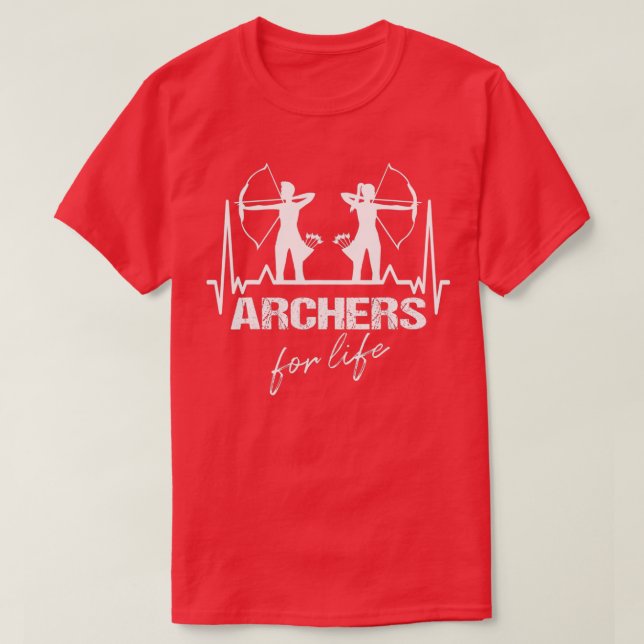 Camiseta Esporte de caça a Arcos de arqueiros (Frente do Design)