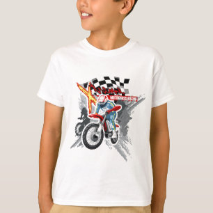 Camiseta Esporte de competência do motocross   de Xtreme