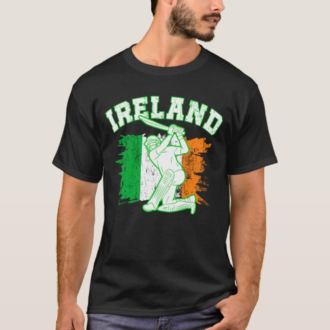 Camiseta Esporte de Críquete na Irlanda (Frente)