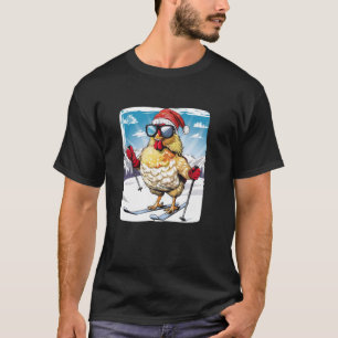 Camiseta Esporte de Inverno Legal para Encosta e Frango com