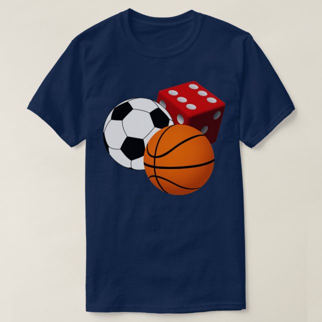 Camiseta Esporte de jogo (Frente do Design)