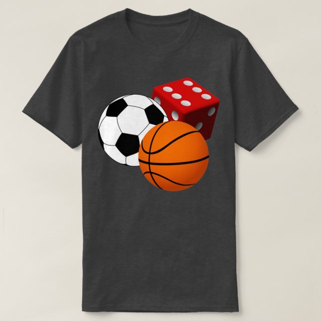 Camiseta Esporte de jogo (Frente do Design)