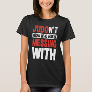Camiseta Esporte de Judo Atleta Judoca Japonês Martial
