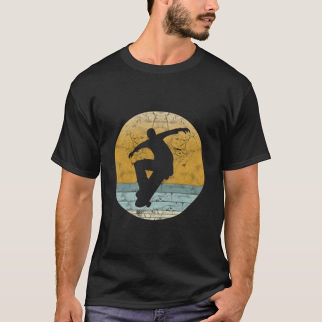 Camiseta Esporte de skate estilo skateboard (Frente)
