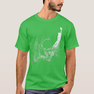 Camiseta Esporte do jogador de basebol