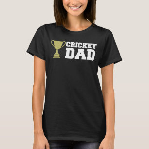 Camiseta Esporte do jogador de críquete