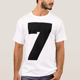 Camiseta Esporte do número 7