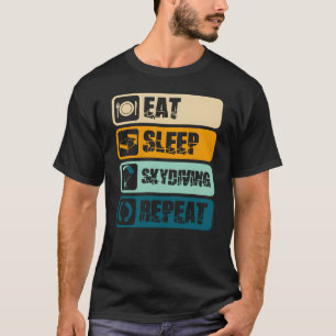 Camiseta Esporte Extremo de Parapente de Paraquedismo menin