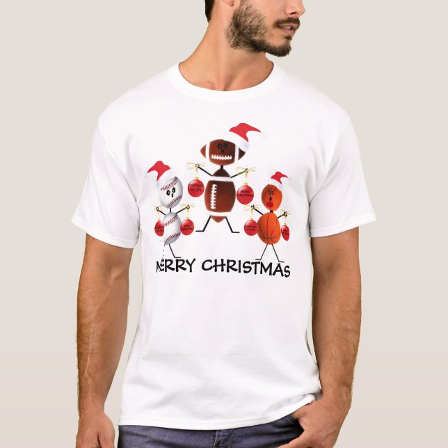 Camiseta Esporte Feliz Natal (Frente)
