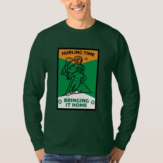 Camiseta Esporte Hurling Irlandês (Frente)
