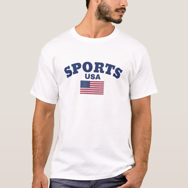 Camiseta ESPORTE ORIGINAL EUA Sinalizador true Classic Fash (Frente)