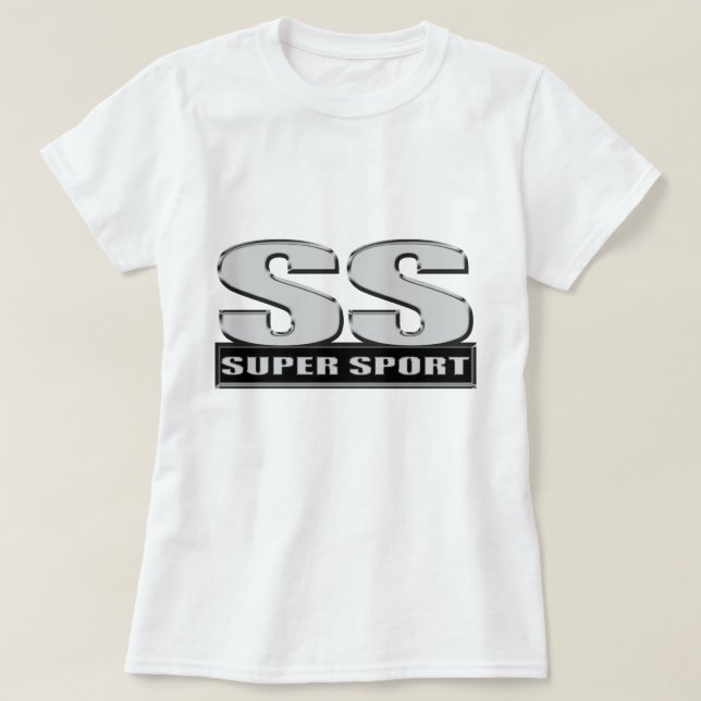 Camiseta esporte super do duper (Frente do Design)