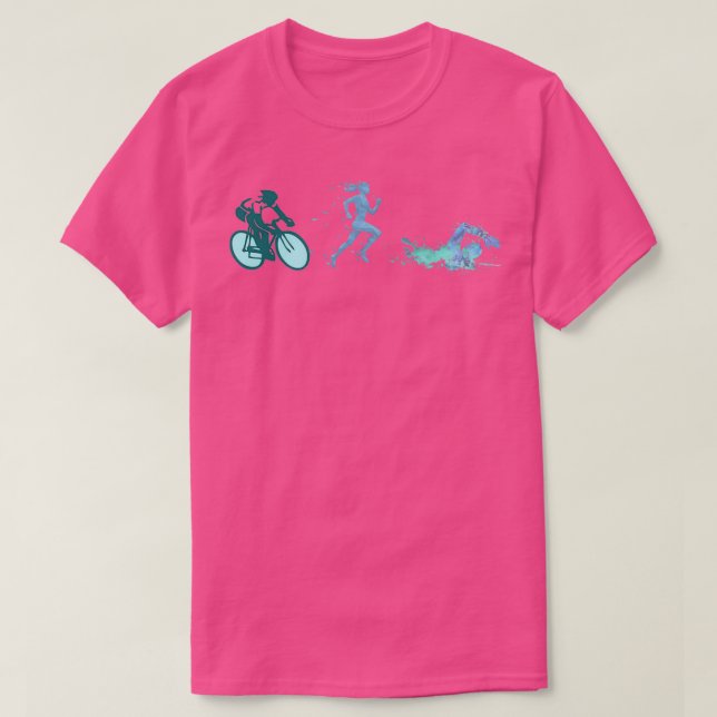 Camiseta Esporte Triathlon Esporte Paraolímpicos (Frente do Design)
