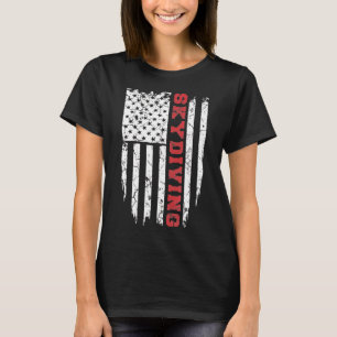 Camiseta Esportes Americanos Skydiving Eua Skydiving