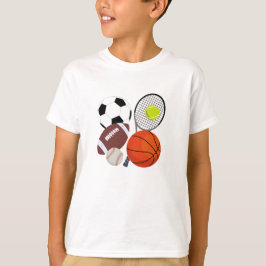 Camiseta Esportes - Bolas Atletivas