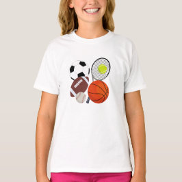 Camiseta Esportes - Bolas Atletivas