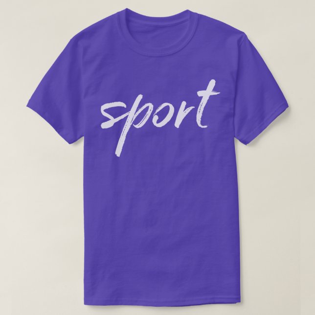 Camiseta Esportes de ação (Frente do Design)