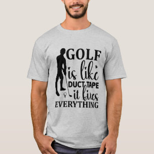Camiseta Esportes de arte de Golf