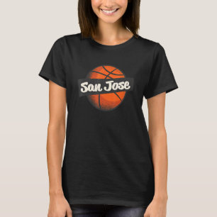 Camiseta Esportes de Basquete da cidade natal San Jose