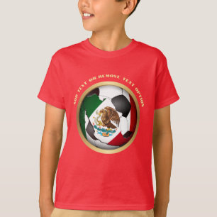 Camiseta Esportes de Bola de Futebol do México