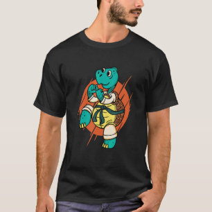 Camiseta Esportes de Combate de Karatê Mortal Engraçado de