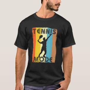 Camiseta Esportes de Correspondência de Corte de Racket do 