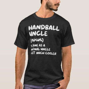 Camiseta Esportes de Definição de Tio de Andebol