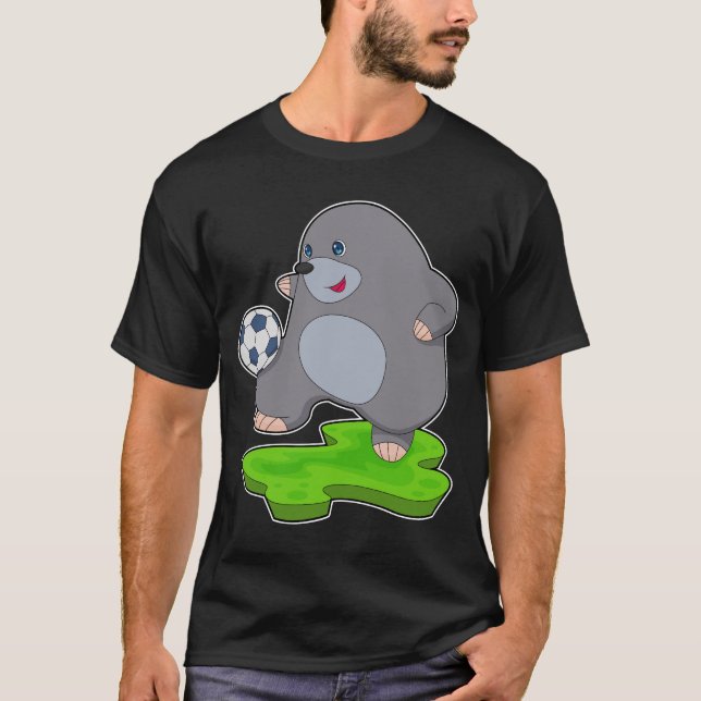 Camiseta Esportes de futebol do Soccer Mole (Frente)