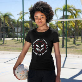 Camiseta Esportes de futebol mais assustadores do halloween
