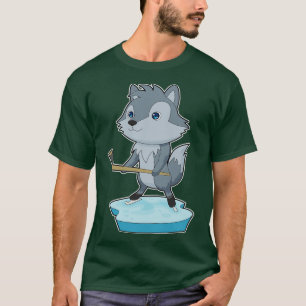 Camiseta Esportes de hóquei em campo de lobo