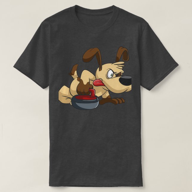 Camiseta Esportes de inverno ondulados no gelo (Frente do Design)