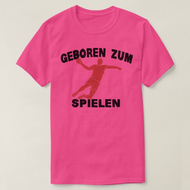 Camiseta Esportes de jogadores de handebol 2 (Frente do Design)