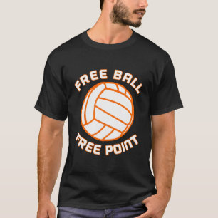 Camiseta Esportes De Jogadores De Voleibol De Bola Livre