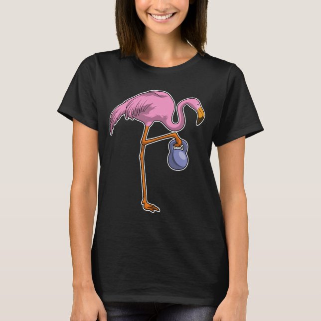 Camiseta Esportes de Malhação Flamingo (Frente)