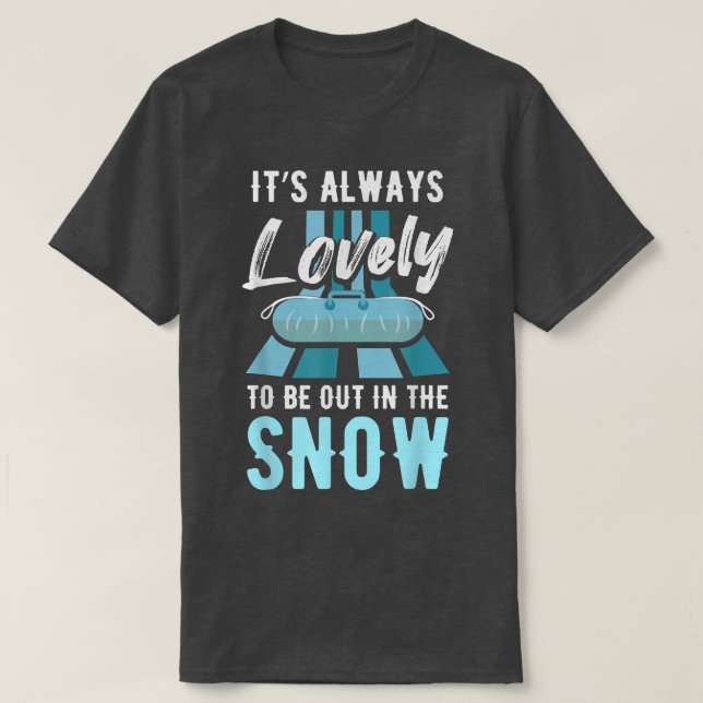 Camiseta Esportes de Neve (Frente do Design)