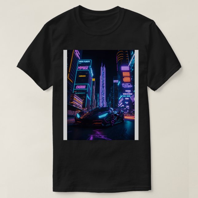 Camiseta Esportes de Nova Cidade Escuros 14 (Frente do Design)