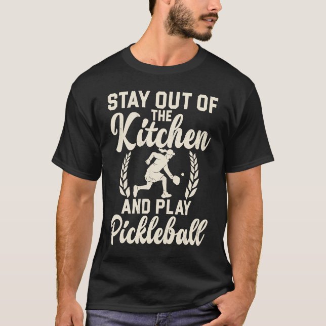 Camiseta Esportes De Pickleball Que Dizem Do Pickl Masculin (Frente)