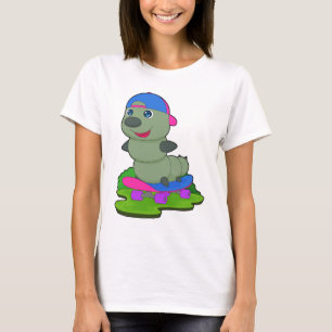 Camiseta Esportes de skate Caterpillar Skater