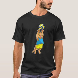 Camiseta Esportes de Volei de Gato