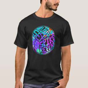 Camiseta Esportes De Voleibol Repetitivos De Bump Set