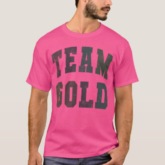 Camiseta Esportes Dia de Campo Esportivo Ouro Vá Espírito A