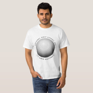 Camiseta Esportes do Dia Nacional do Golfe