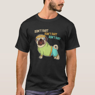 Camiseta Esportes Don Fart Pug Pug