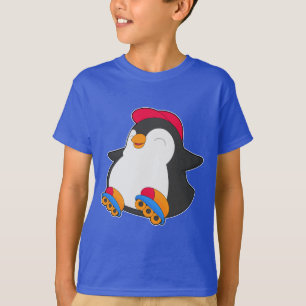 Camiseta Esportes em linha para patinagem em linha com ping