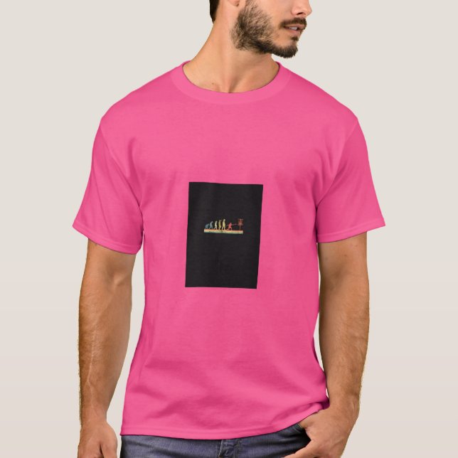 Camiseta Esportes Engraçados De Golfe De Disco (Frente)