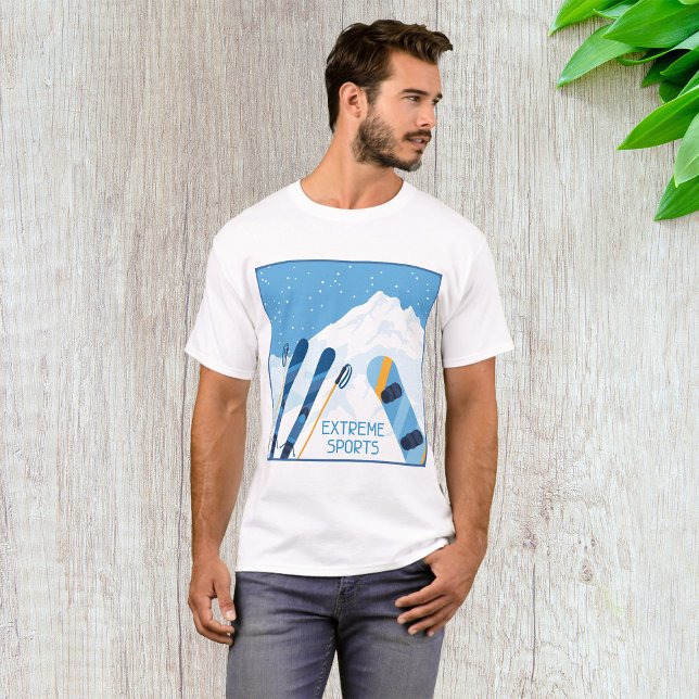 Camiseta Esportes Extremos de inverno (Criador carregado)