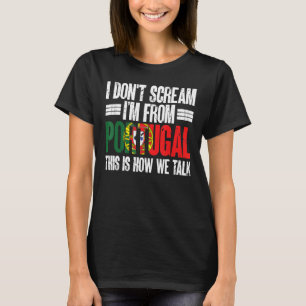 Camiseta Esportes Furiosos Português que sou de Portugal
