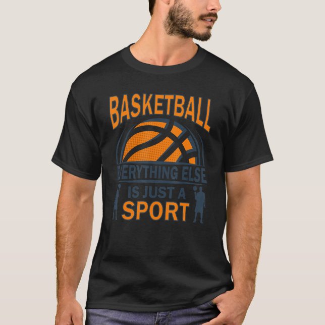 Camiseta Esportes Gráficos De Jogadores De Basquete (Frente)