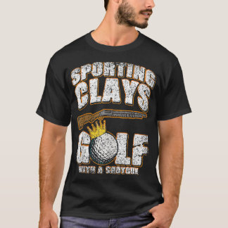 Camiseta Esportes Jogam Golfe Com Armadilha De Aranha