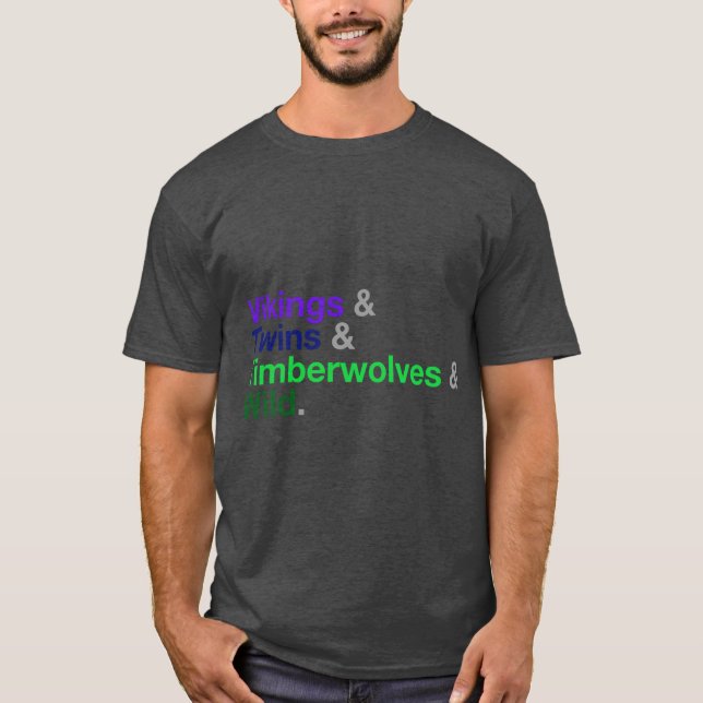 Camiseta Esportes Minnesota (Frente)
